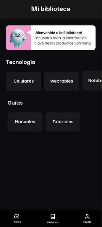 The local content library, by category